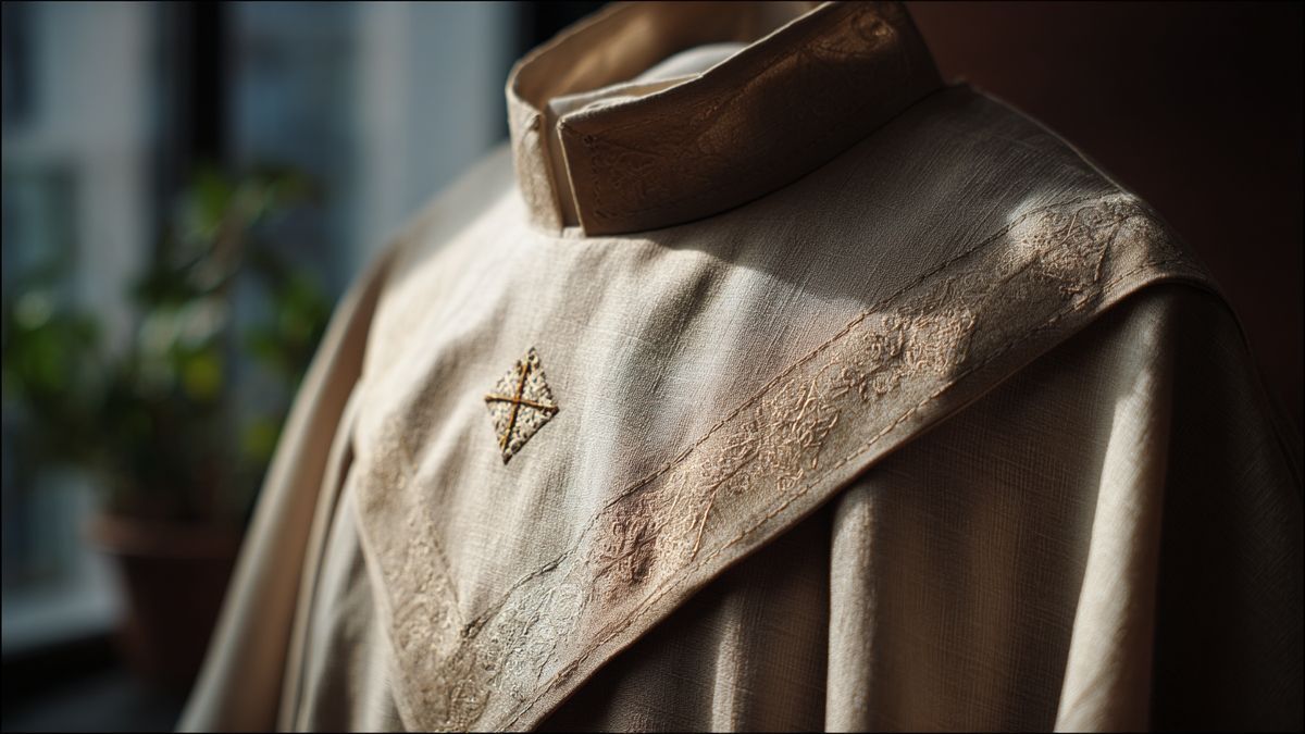 Pourquoi ne pas choisir une chasuble trop ornée ou décorée pour le Carême ?