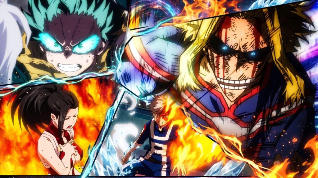 Quels sont les personnages principaux de My Hero Academia ?