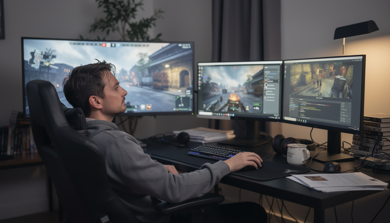 Gaming sur ultrawide ou double écran : quelle configuration reste la plus confortable ?