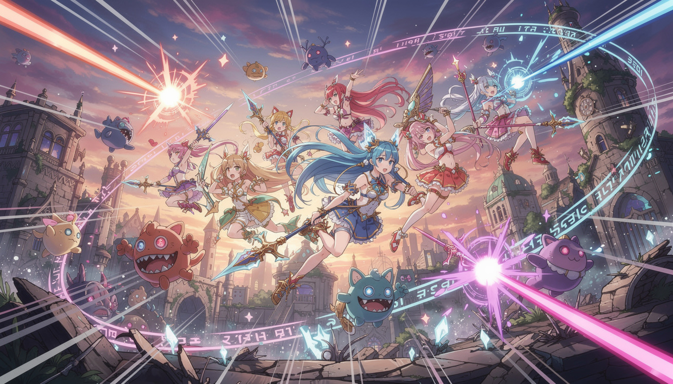 découvrez l'anime tv de la série light novels gacha girls corps, adapté et diffusé dès janvier 2027. plongez dans une nouvelle aventure captivante pleine d'action et de mystère.