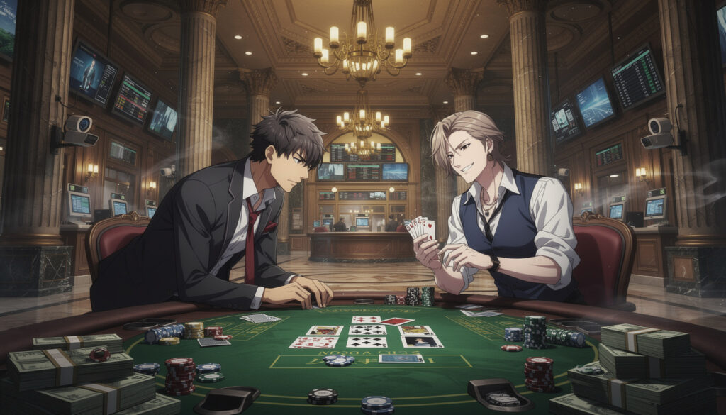 découvrez les deux nouveaux membres du casting de l'anime junket bank, prêt à captiver les fans avec des personnages fascinants et une histoire palpitante.
