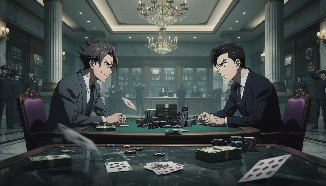 découvrez les deux nouveaux membres du casting de l'anime junket bank et plongez dans cette série captivante pleine de rebondissements.