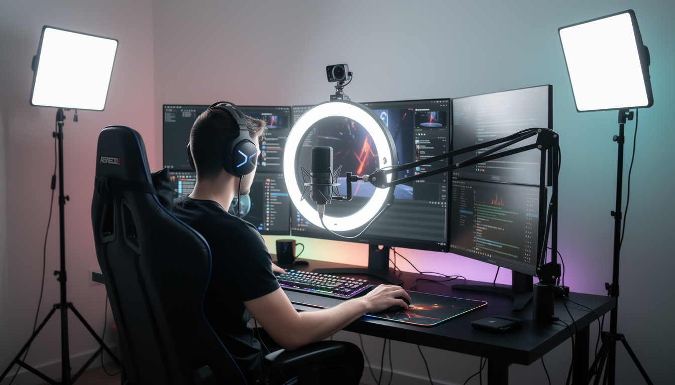 découvrez les accessoires indispensables pour améliorer instantanément la qualité et l'interactivité de votre stream twitch.