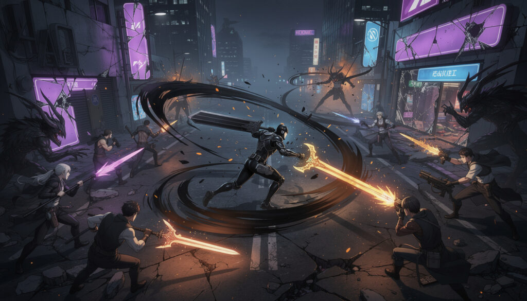 découvrez le trailer narratif et les scènes de combat palpitantes du nouveau jeu solo leveling : karma, disponible sur pc et mobile. plongez dans une aventure épique pleine d'action et de mystère.