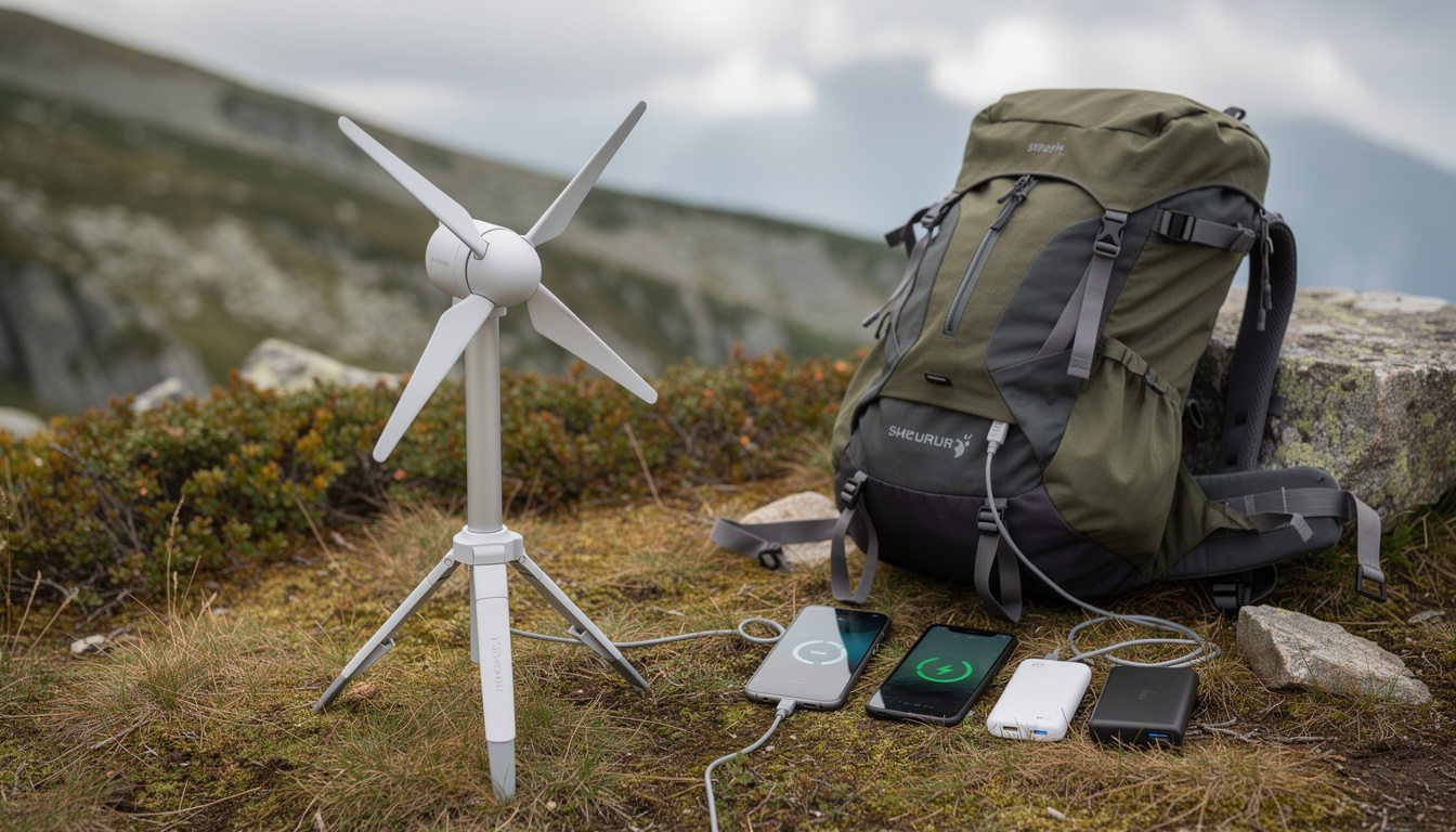 découvrez la ventyra r1, une éolienne portable qui révolutionne le diy énergétique en dépassant son objectif kickstarter de 90 fois. elle permet une recharge rapide de téléphone en seulement 35 minutes, alliant innovation et autonomie écologique.