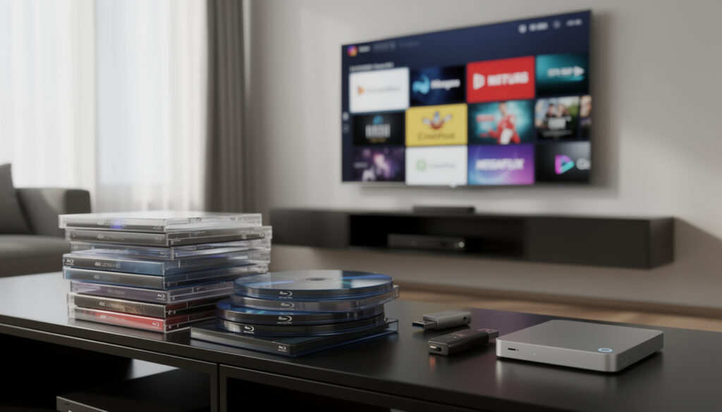 les fans de star trek s'inquiètent de la diminution des sorties blu-ray, 4k et dvd à l'ère du streaming, mais un acteur de la série rassure malgré l'absence de date de sortie physique pour starfleet academy.