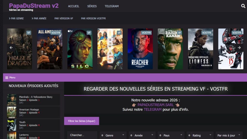 Papystreaming : séries gratuites et catalogue enrichi, que vaut la plateforme en 2026 ?