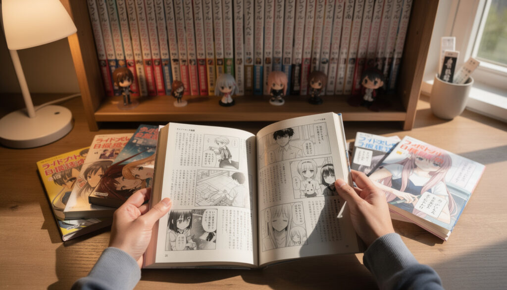 découvrez nos conseils pour débuter la lecture de light novels facilement, choisir vos premiers titres et plonger dans cet univers passionnant.