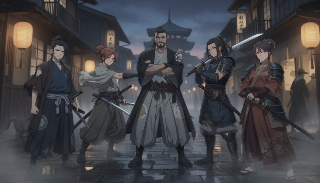 Inherit the Winds une nouvelle vidéo dévoile 5 personnages importants