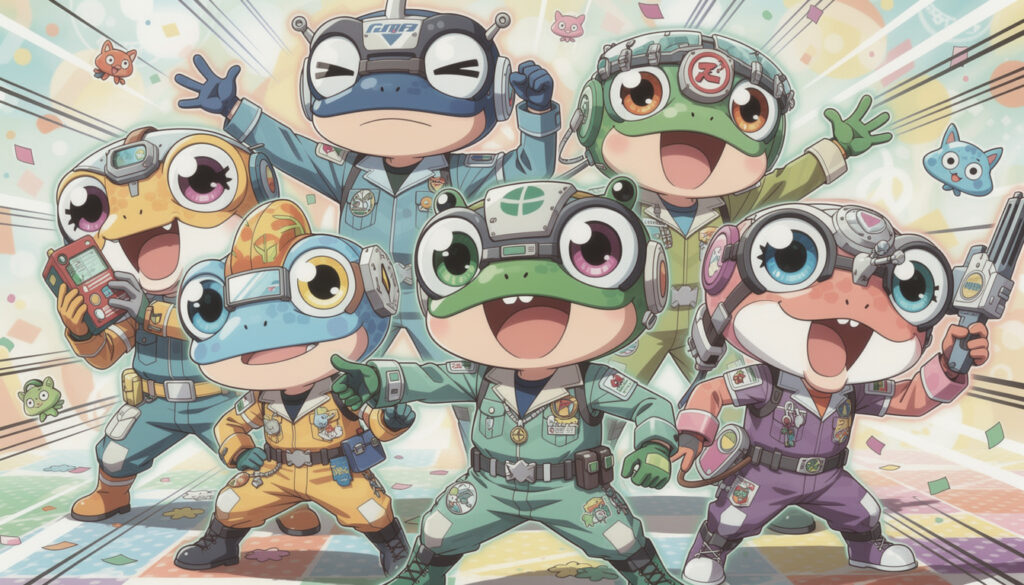découvrez la date de lancement du nouvel anime sgt. frog, prévue pour le 3 octobre, et faites connaissance avec le casting principal grâce à une vidéo exclusive.
