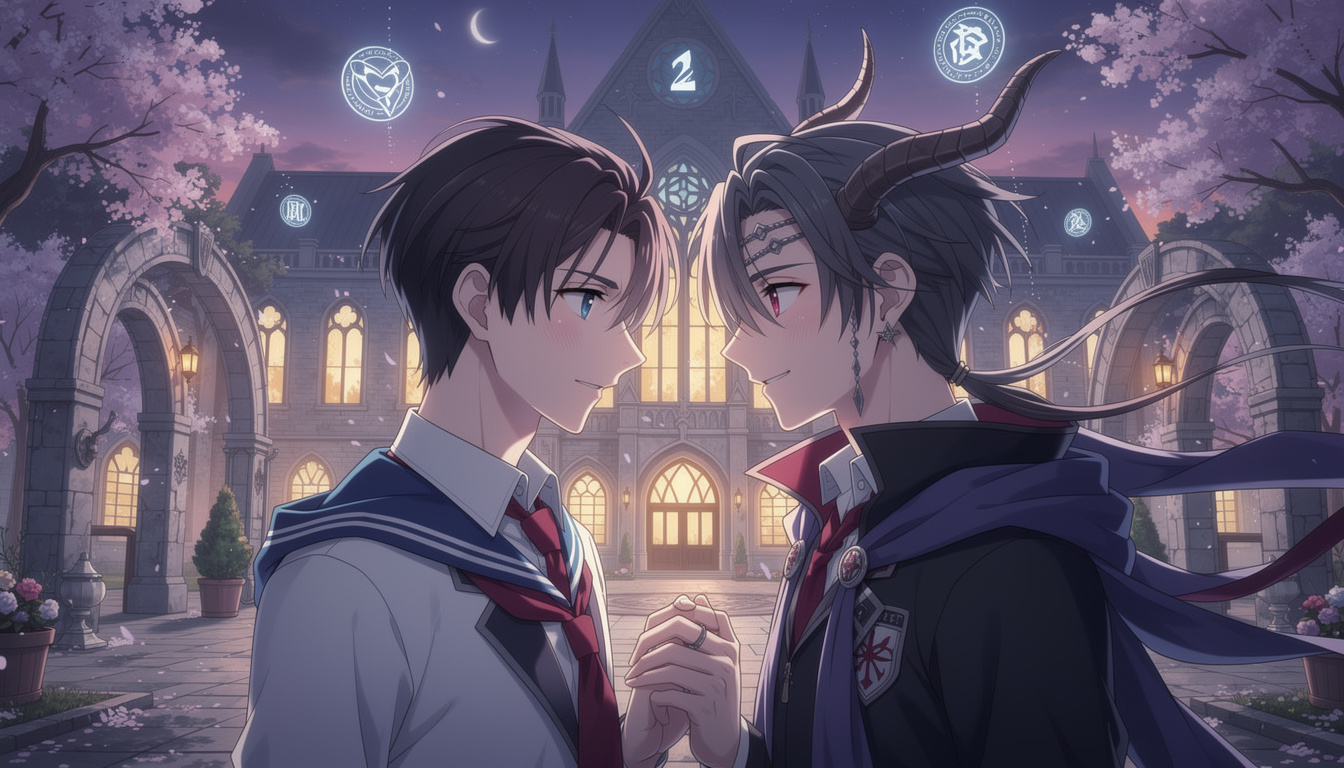 découvrez l'adaptation en 'motion comic' du manga bl « refaire ma jeunesse dans un autre monde - le dieu de la mort est mon admirateur », diffusée à la télévision, mêlant romance et fantasy.