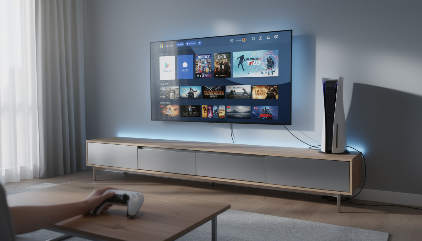 découvrez la nouvelle plateforme gratuite de streaming live tv de sony sur ps5, inspirée de tubi, offrant 100 chaînes en direct et des films à la demande disponibles dès maintenant.