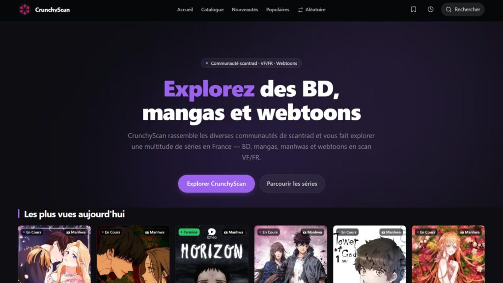 CrunchyScan : Le guide complet sur la plateforme de scantrad en 2026