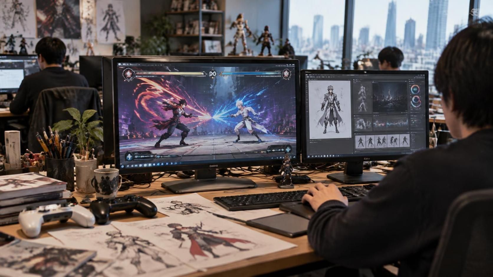 arc system works inaugurera son nouveau studio takumi le 2 novembre, une nouvelle étape pour le studio japonais.