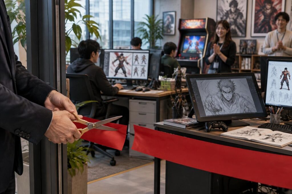 arc system works inaugure le 2 novembre son nouveau studio takumi, une étape importante pour le développement de ses futurs jeux.