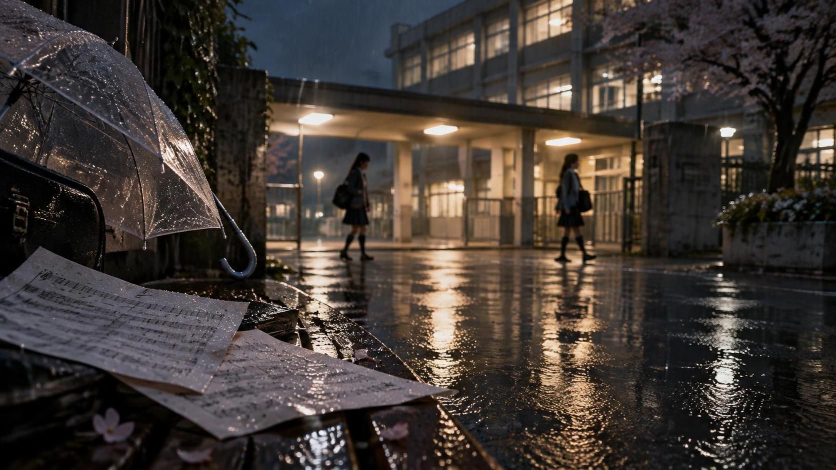 la première vidéo de l’anime « the moon on a rainy night » dévoile son casting ainsi que de nouveaux membres de l’équipe de production.