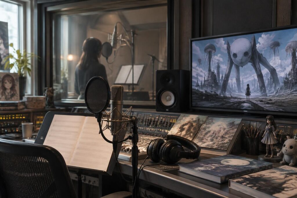 le film d’animation grotesqqque, produit par cloverworks, enrichira sa bande-son d’une chanson interprétée par mika ichinose.